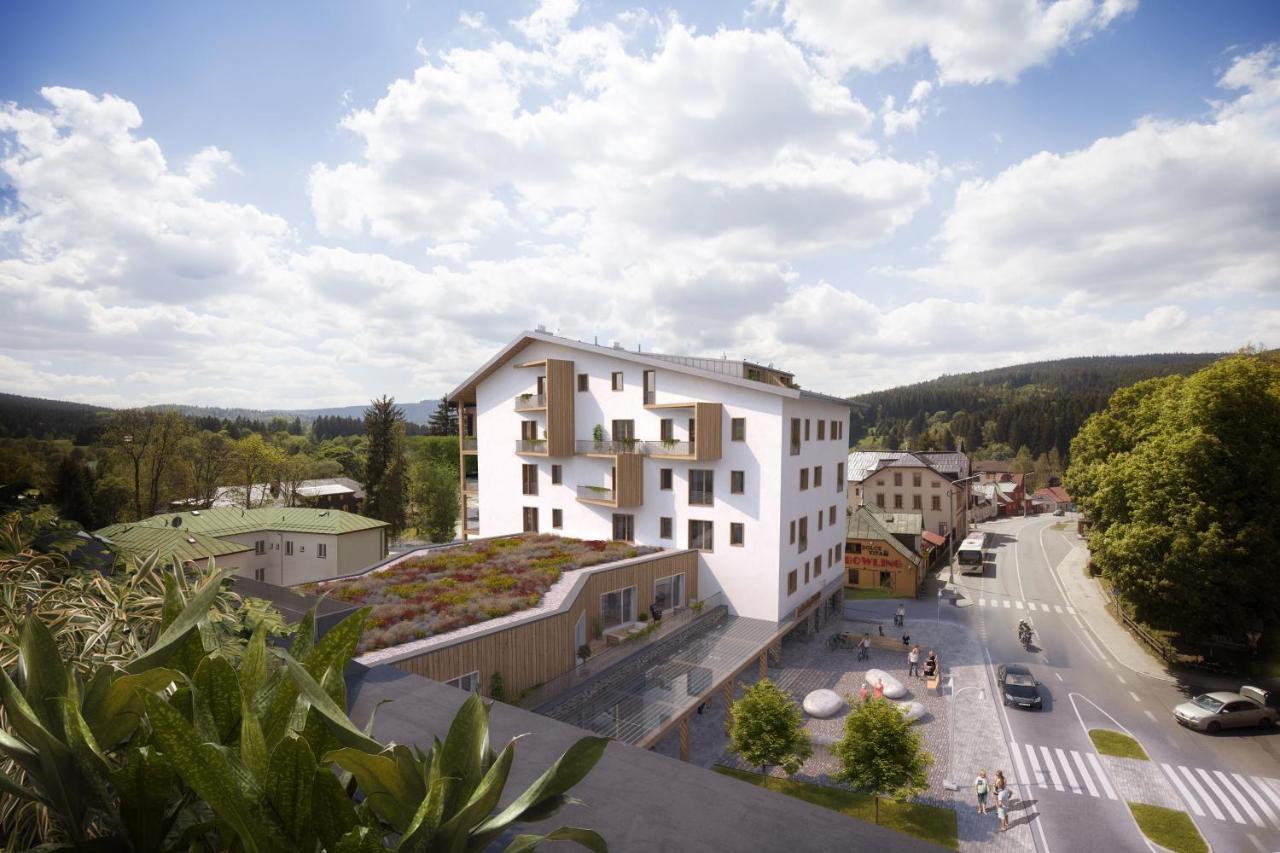 Železná Ruda Apartment Rezidence - Javor & Wellness מראה חיצוני תמונה